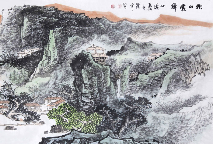 中國美術(shù)家協(xié)會會員，李可染畫院特聘畫家許澄宇國畫作品欣賞