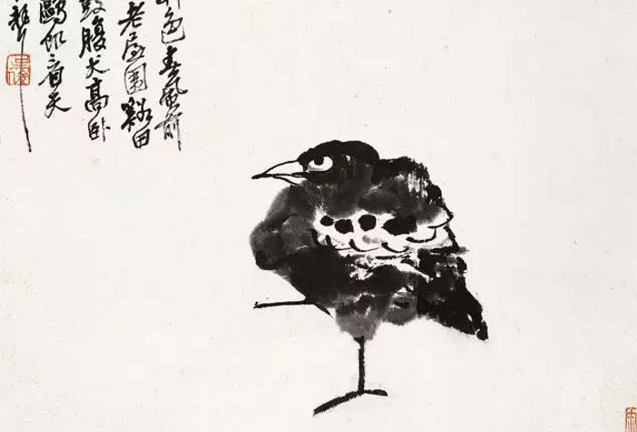 吳昌碩晚年十二開花鳥冊《汗漫悅心冊》 吳昌碩晚年十二開花鳥冊《汗漫悅心冊》