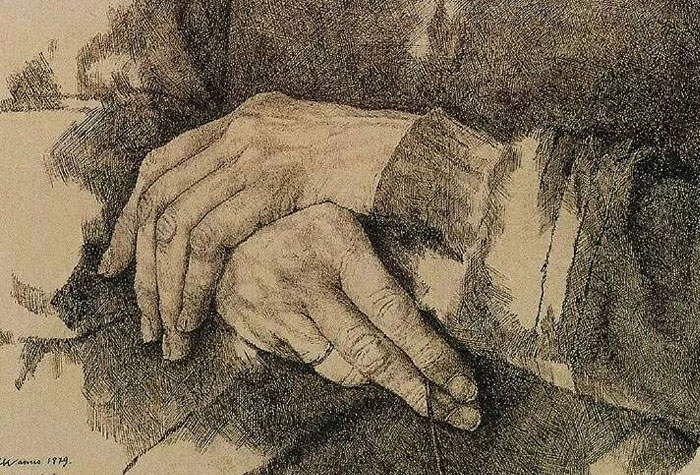 畫人難畫手？100幅手部刻畫作品拿去臨摹