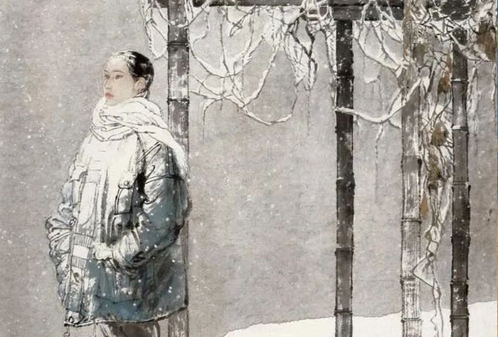 中國美協副主席何家英寫意作品欣賞，樸素自然，造型飽滿