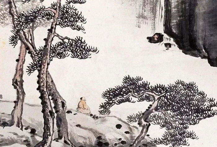 現代著名中國畫家、書法家賀天健作品欣賞，高曠遼遠、大氣磅礴