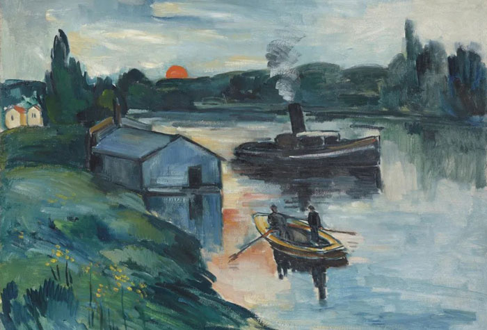 法國野獸派畫家莫里斯·德·弗拉明克作品欣賞