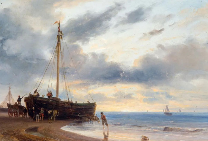 荷蘭畫家尼古拉斯·約翰內斯·魯森博姆，浪漫主義風景畫作品欣賞