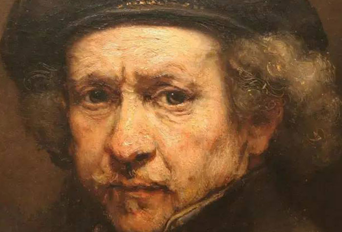 放大看倫勃朗的油畫細節，真讓人為之驚嘆！