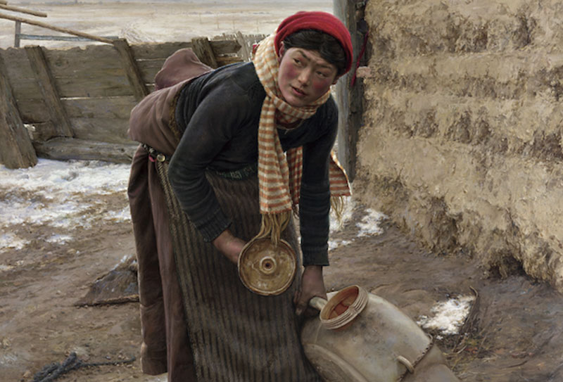 現(xiàn)為中央美術(shù)學(xué)院副教授，博士于明油畫作品欣賞