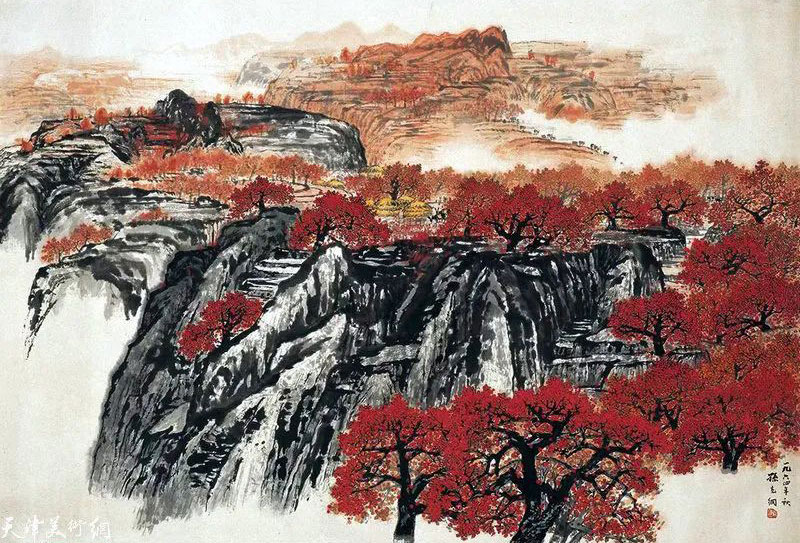 曾為天津畫院一級(jí)畫師、中國(guó)美術(shù)家協(xié)會(huì)理事孫克綱先生國(guó)畫山水欣賞