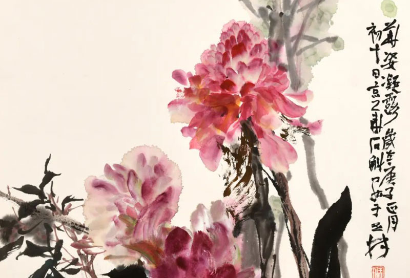 國家一級美術師于世林寫意花鳥國畫作品欣賞