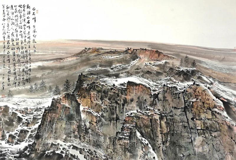 中國工藝美術家協會理事范杰國畫作品欣賞