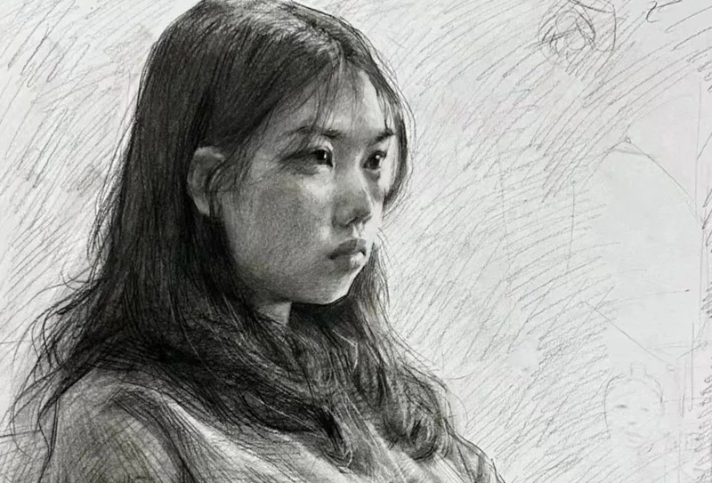 清華大學(xué)素描狀元——楊孟頻