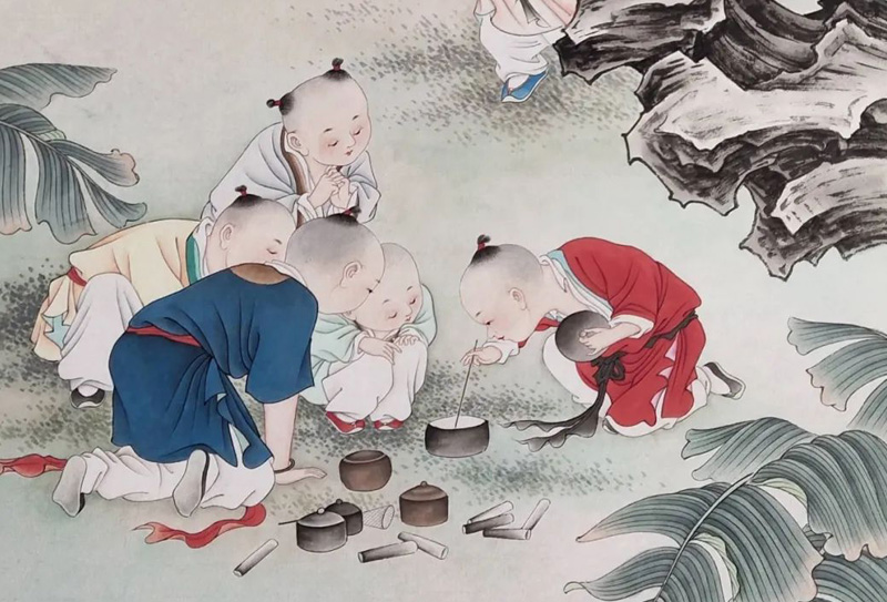 趙君峰工筆人物19圖，精致縝密，雅俗共賞