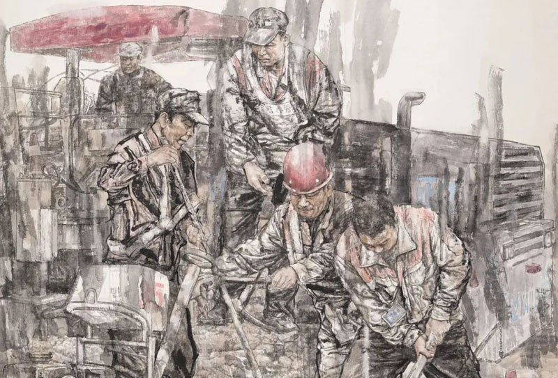 中國美術家協會會員張林杰國畫作品欣賞