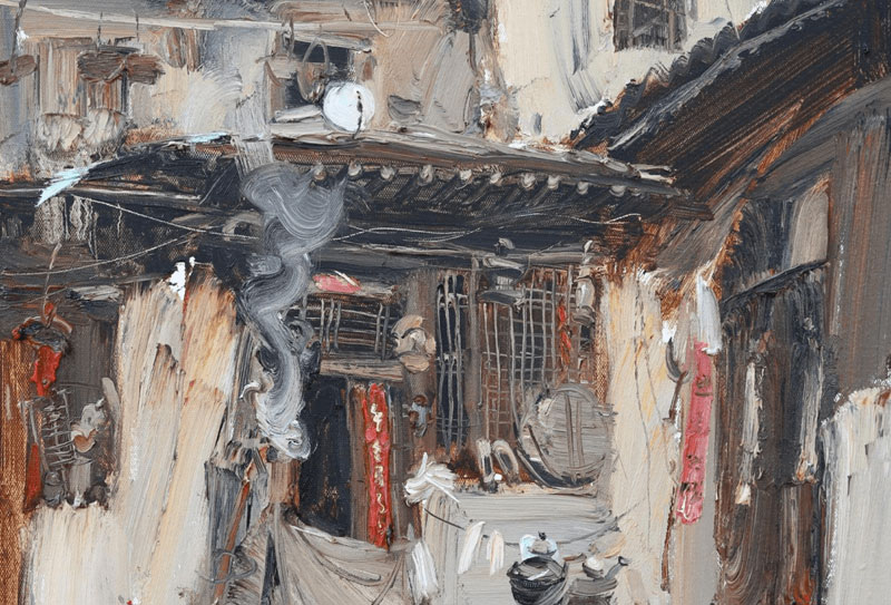 中國美術(shù)家協(xié)會(huì)會(huì)員馬建茂油畫作品賞析